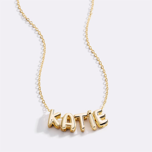 Bubble Name Necklace