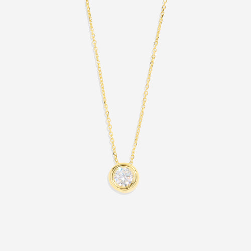 Bubble Solitaire Necklace