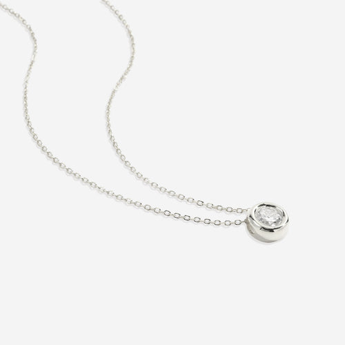Bubble Solitaire Necklace
