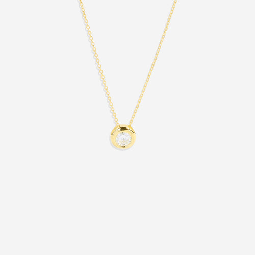 Bubble Solitaire Necklace