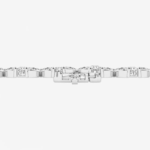 Marquise Lab Grown Diamond Flower Bracelet