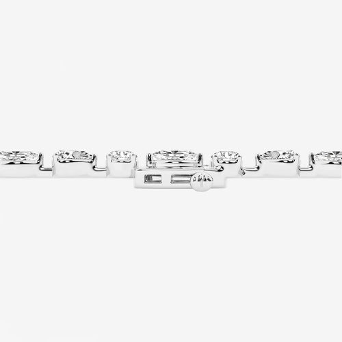 Multi-Shape Lab Grown Diamond Alternating Bracelet
