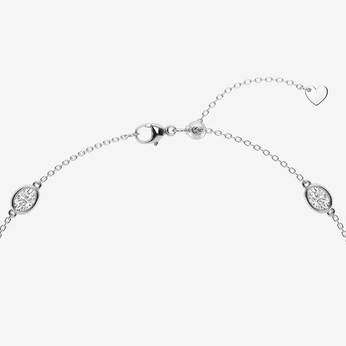 Oval Lab Grown Diamond Anklet
