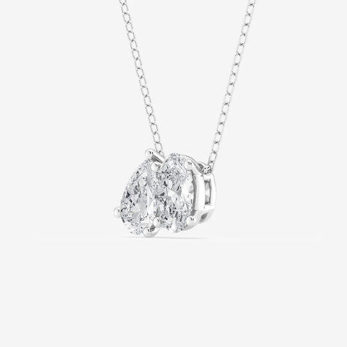 Toi Et Moi Oval and Pear Pendant