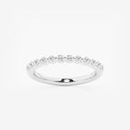 Round Lab Grown Diamond Floating Wedding Band