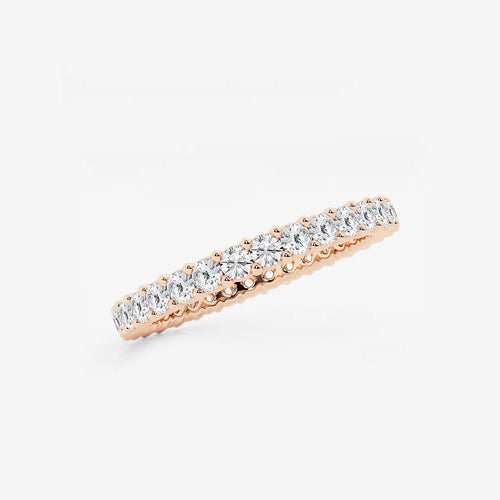Round Lab Grown Diamond Eternity Band