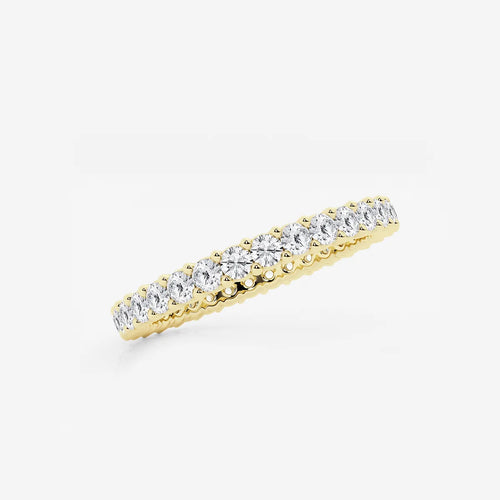 Round Lab Grown Diamond Eternity Band