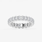 Oval Lab Grown Diamond Eternity Band