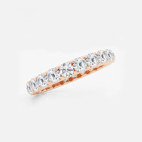 Round Lab Grown Diamond Eternity Band