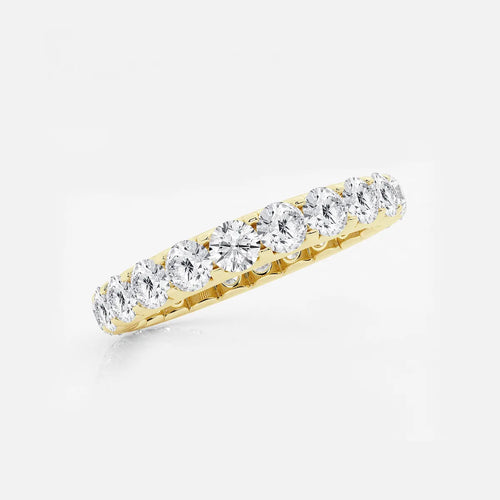 Round Lab Grown Diamond Eternity Band