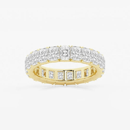 Radiant Lab Grown Diamond V-Prong Eternity Band