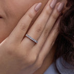 Princess Lab Grown Diamond Wedding Band