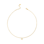 Chunky Letter Pendant Necklace