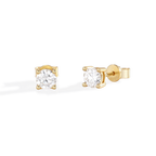 Classic Diamond Stud Earrings
