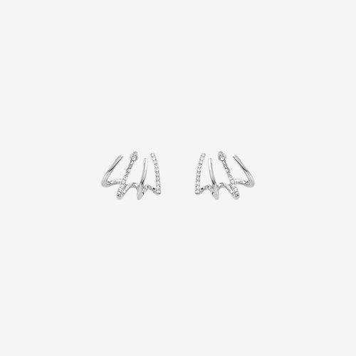 Claw Stud Wrap Earrings