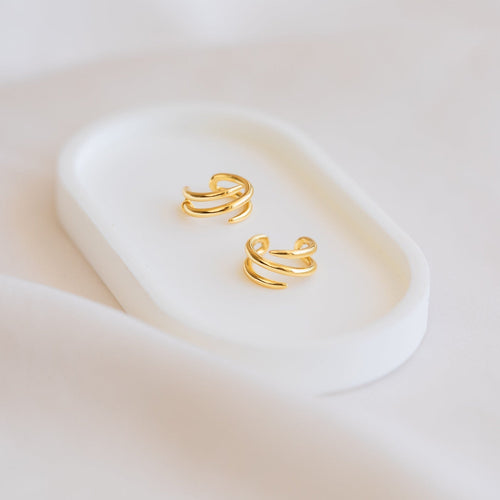 Claw Hoop Ear Cuff Pair