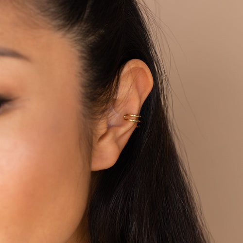 Claw Hoop Ear Cuff Pair