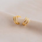Claw Hoop Ear Cuff Pair