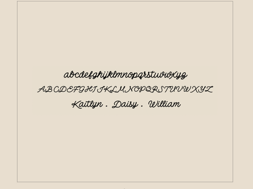 Tiny Paris Name Necklace