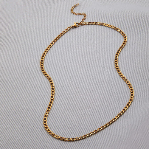 Cuban Flat Necklace