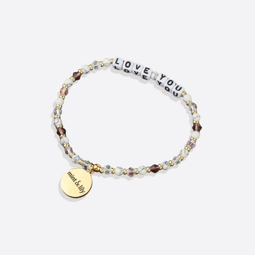 Custom Amethyst Dreams Friendship Bead Bracelet