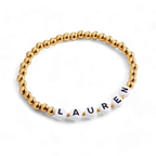 Custom Beaded Name Bracelet