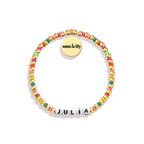 Custom Waterproof Rainbow Beaded Friendship Bracelet