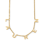 Custom Letter Name Necklace