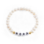 Custom Pearl Beaded Friendship Bracelet
