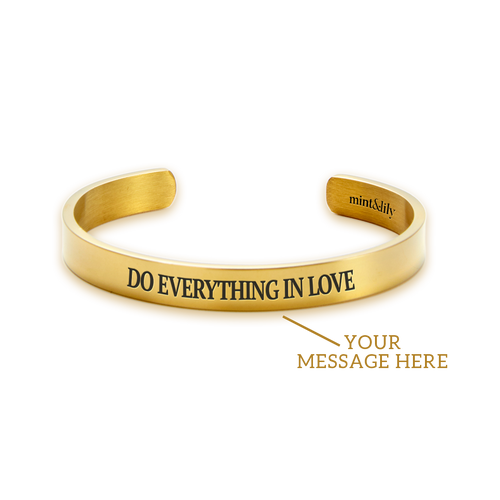Customize Your Personalizable Cuff Bracelet