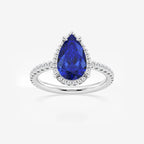 DAFFODILWHITEGOLDSAPPHIRE