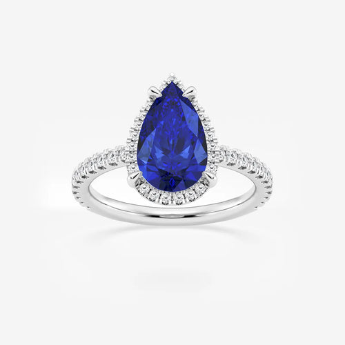 DAFFODILWHITEGOLDSAPPHIRE
