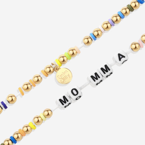 Custom Waterproof Rainbow Beaded Friendship Bracelet