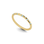 Dainty Constellation Birthstone Ring