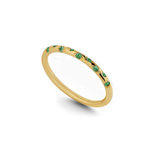 Dainty Constellation Birthstone Ring