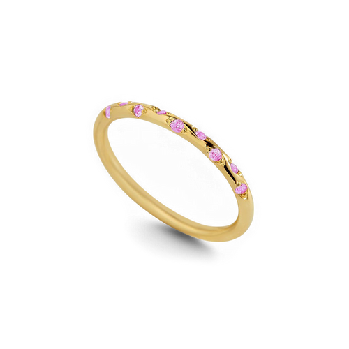 Dainty Constellation Birthstone Ring