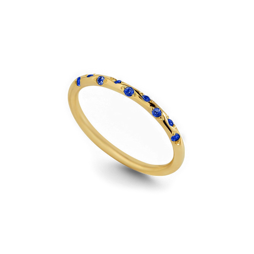 Dainty Constellation Birthstone Ring