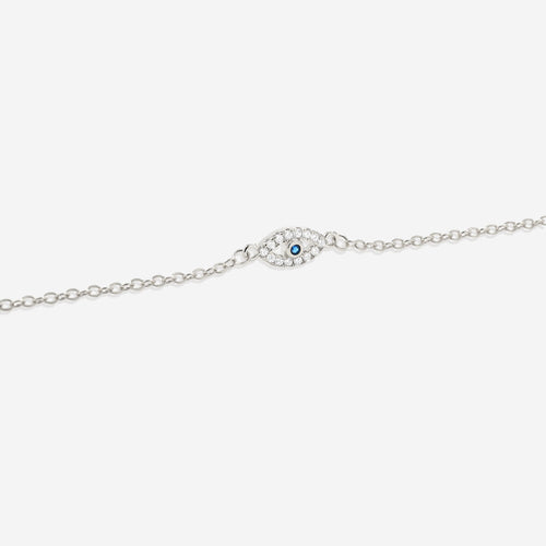 Dainty Evil Eye Charm Bracelet
