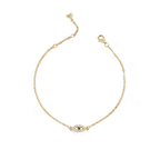 Dainty Evil Eye Charm Bracelet