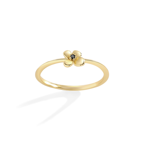 Dainty Floral Statement Ring