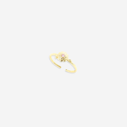 Dainty Birth Flower Ring