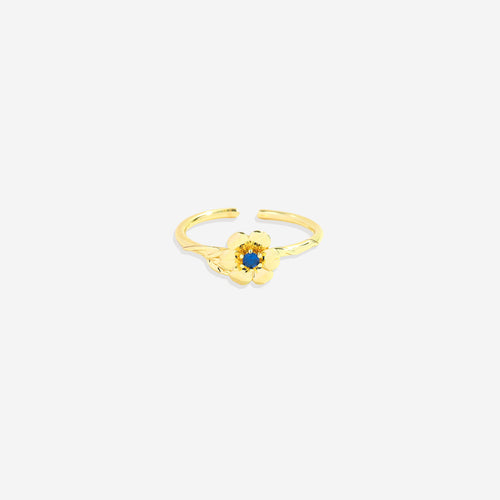 Dainty Birth Flower Ring