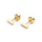 Dainty Bar Stud Earrings