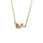 Dainty Birth Flower Necklace