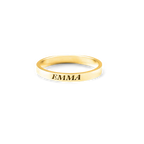 Dainty Personalized 2mm Stacking Ring