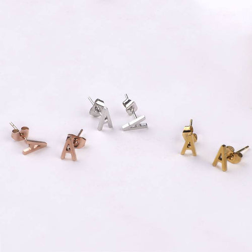 The Skinny Initial Earrings