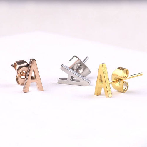 The Skinny Initial Earrings