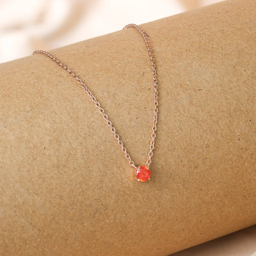 Embrace Meaningful Simplicity with Dainty Birthstone Necklaces