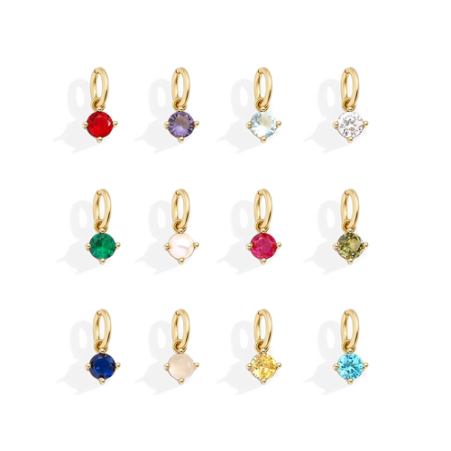 Essential 4mm Birthstone Charm