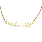 Fairy Double Name Necklace